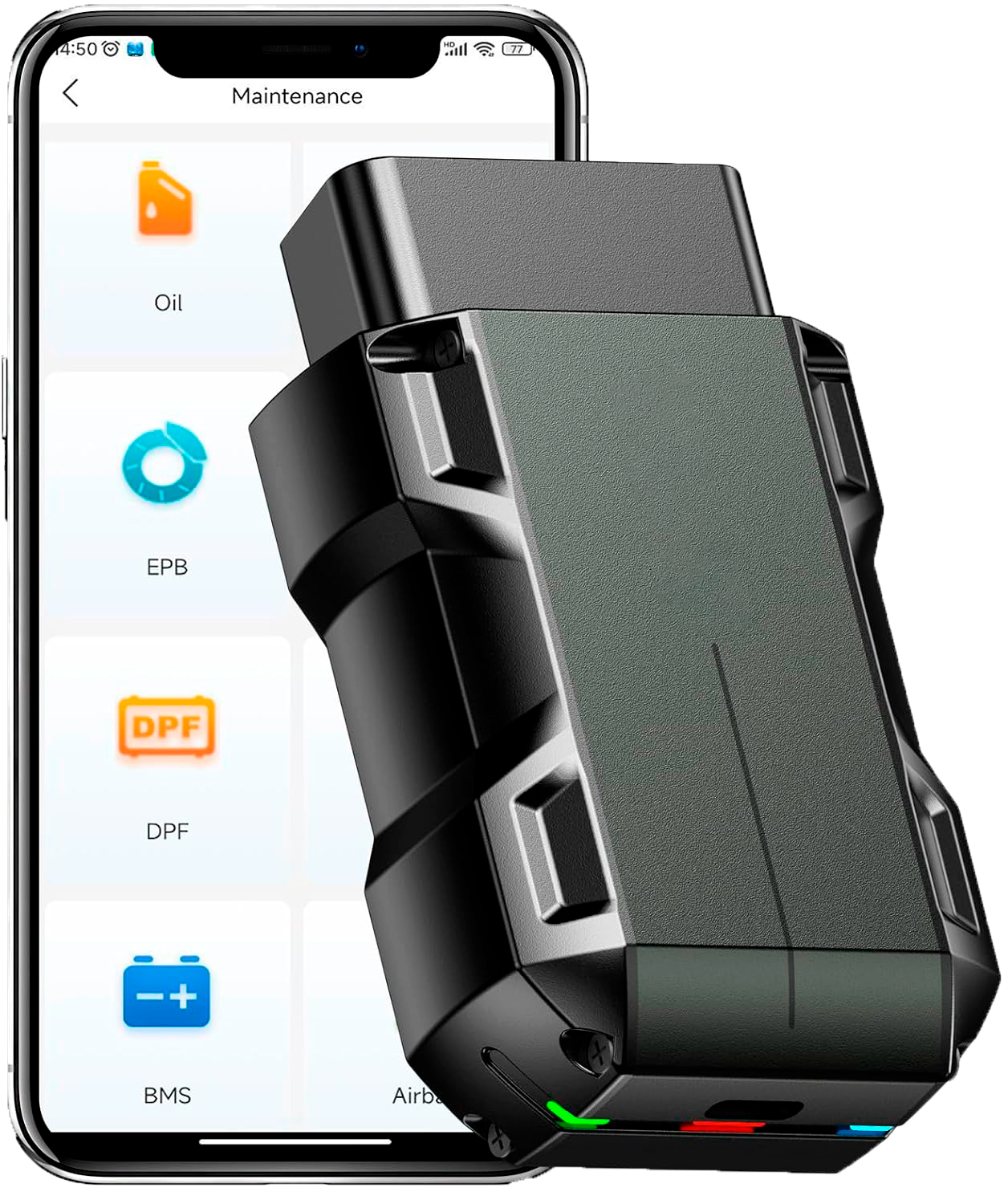 CarTest - Diagnóstico automóvel compatível com Apple / Android